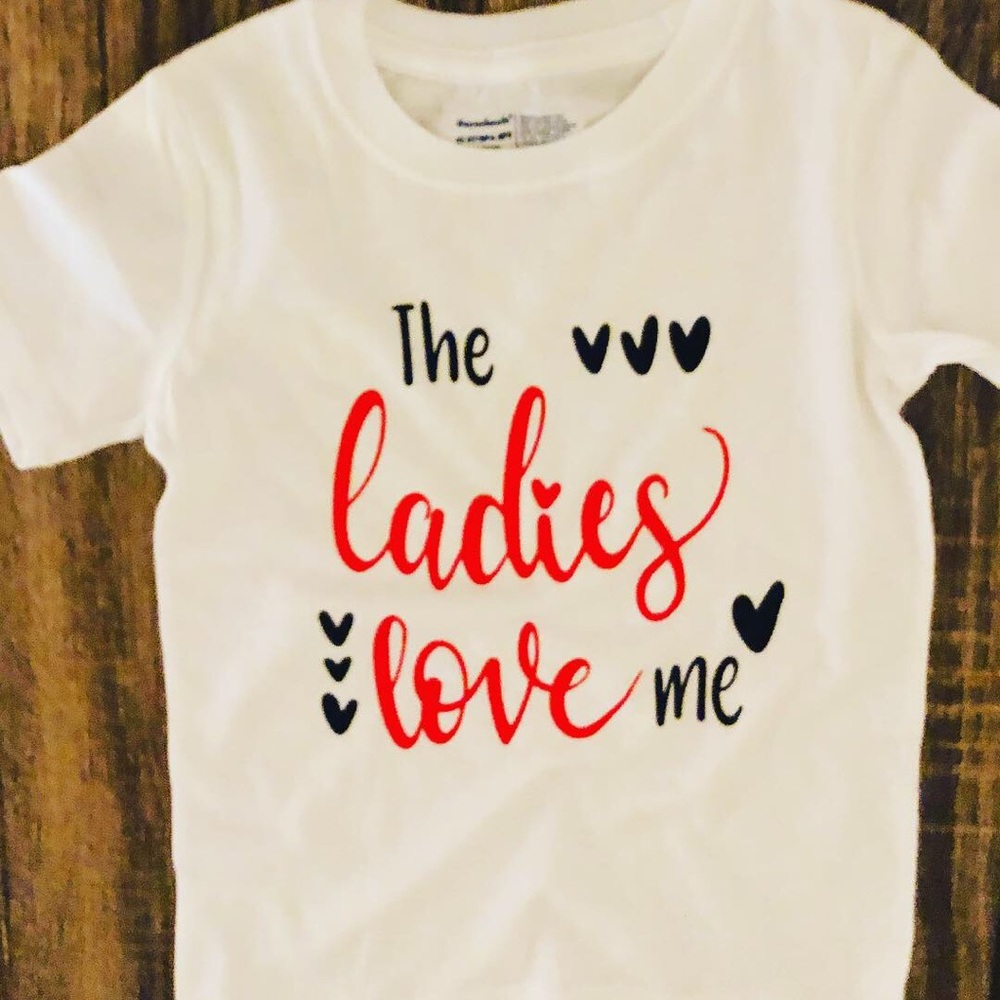 Valentine’s Day boy shirt